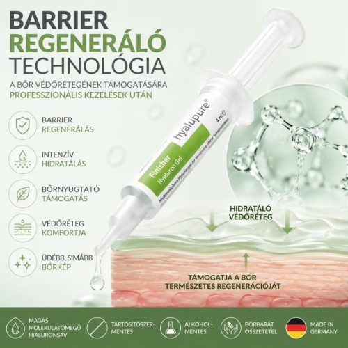 hyalupure® Finisher barrier regeneráló hialuron technológia