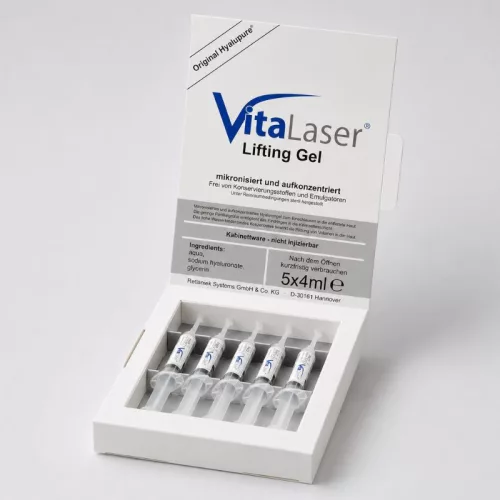 VitaLaser® Lifting Gel – anti-aging és lifting hialuron gél fényalapú kezelésekhez